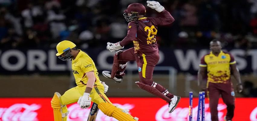 T20 world cup: युगांडा के नाम जुड़ा शर्मनाक रिकॉर्ड, अकील की फिरकी के आगे 39 रनों पर सिमटी पूरी टीम