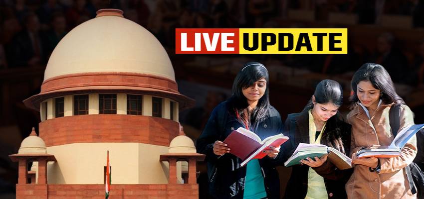 NEET UG Supreme Court Hearing Live: नीट मामले में सुप्रीम कोर्ट में चल रही है “सुप्रीम” सुनवाई